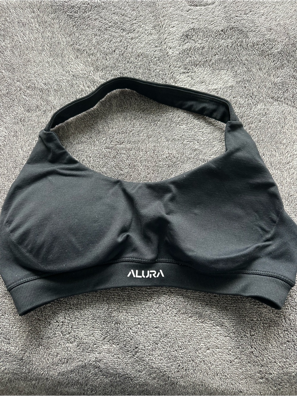 Black Seamless Everyday Sports Bra